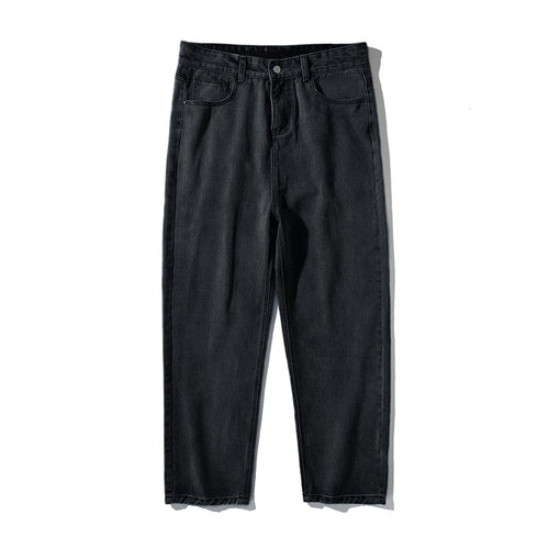 Damen Hochgeschnittene Cropped-Denimhose mit tapered Bein und rohem Saum Echo Archiv