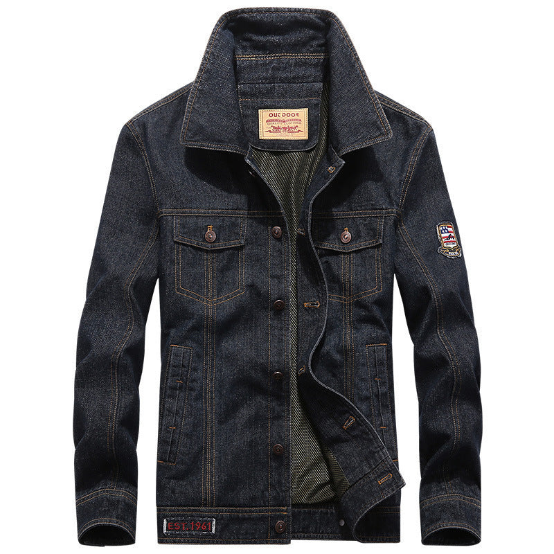 Herren Klassische Jeansjacke Echo Archiv