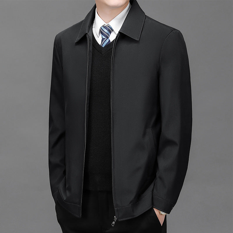 Herren Leichte Übergangsjacke mit klassischem Schnitt Echo Archiv