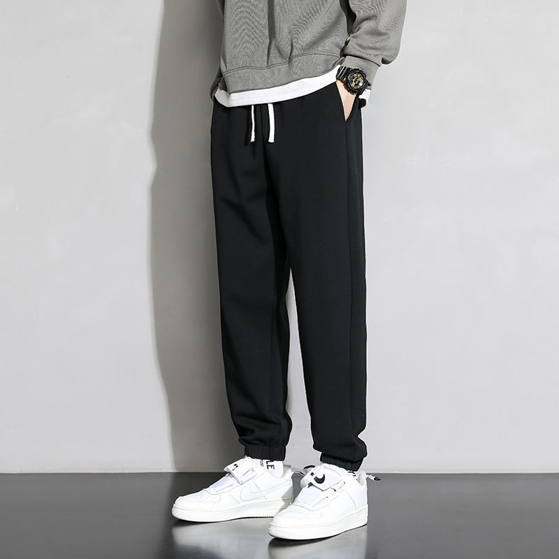 Herren lässige Sweatpants mit elastischem Bund und seitlichen Taschen Echoarchiv