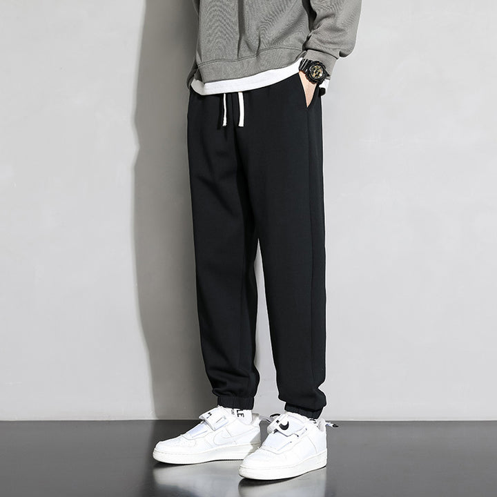 Herren lässige Sweatpants mit elastischem Bund und seitlichen Taschen Echoarchiv