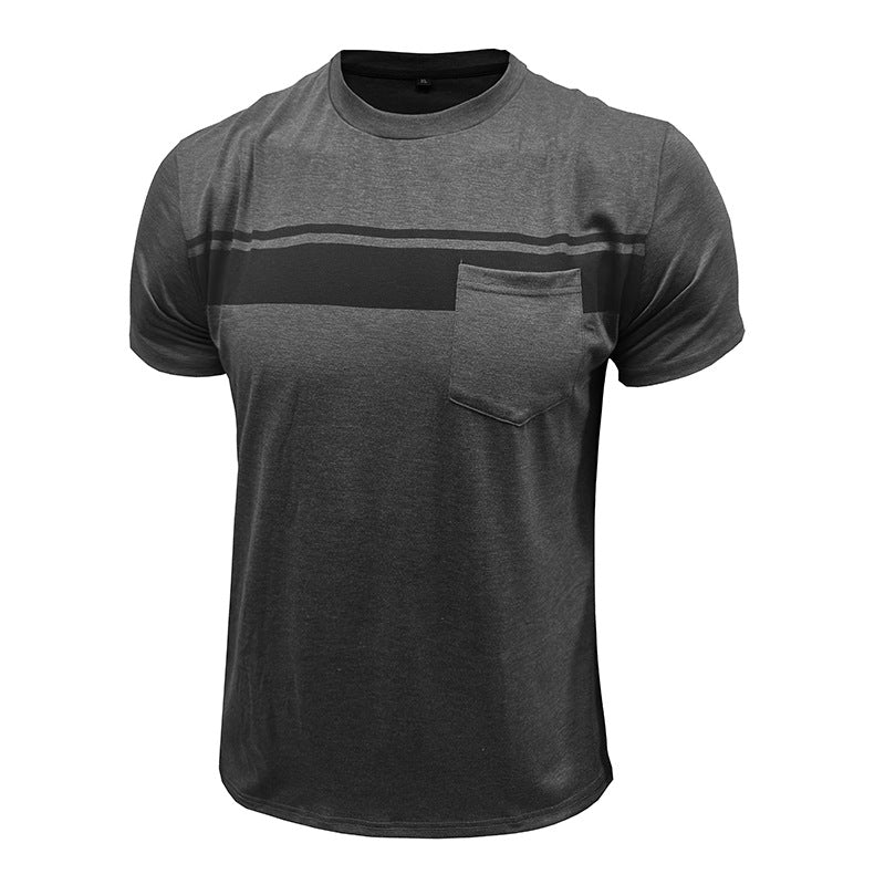 Herren Halbarmshirt mit dekorativer Brusttasche Echoarchiv