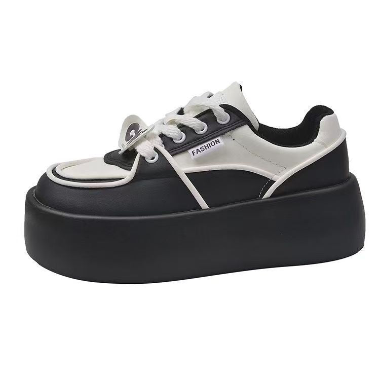Damen modische Plateau Sneakers mit eleganten Ziernähten und dämpfender Sohle Echo Archiv