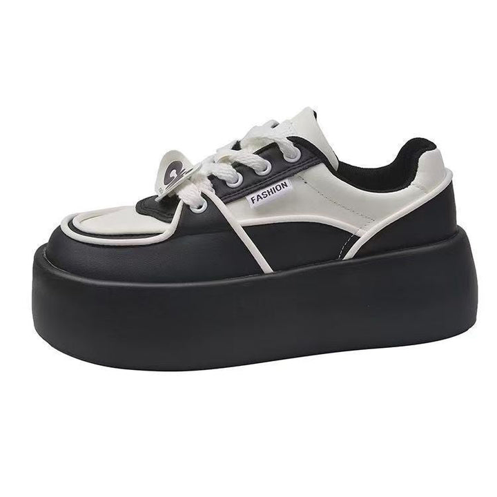 Damen modische Plateau Sneakers mit eleganten Ziernähten und dämpfender Sohle Echo Archiv
