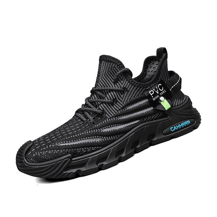 Herren leichte gestrickte Trail‑Sneaker mit sockenähnlichem Einstieg und stoßdämpfender Profilsohle Echo Archiv