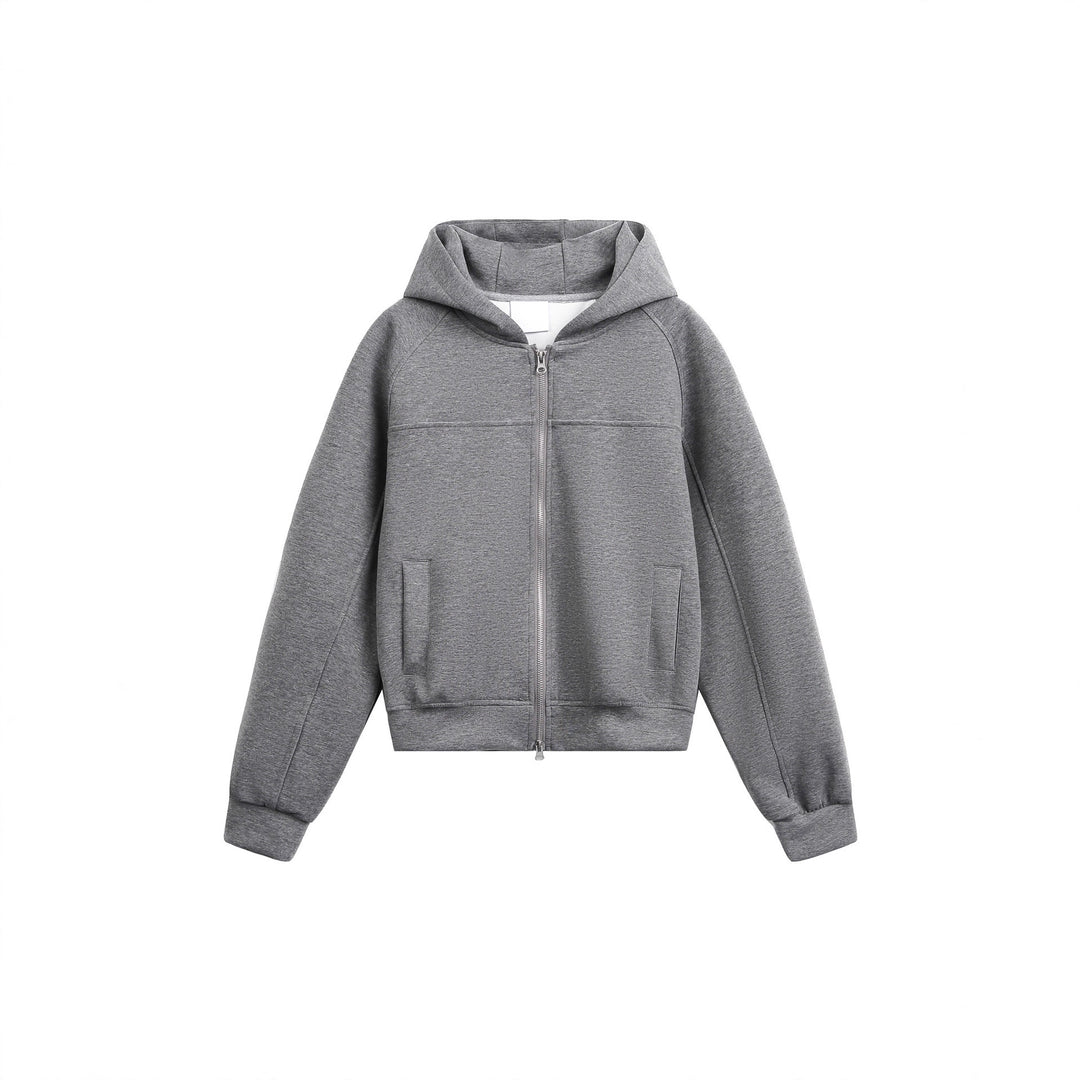 Damen Sportliche Kapuzensweatjacke Echoarchiv