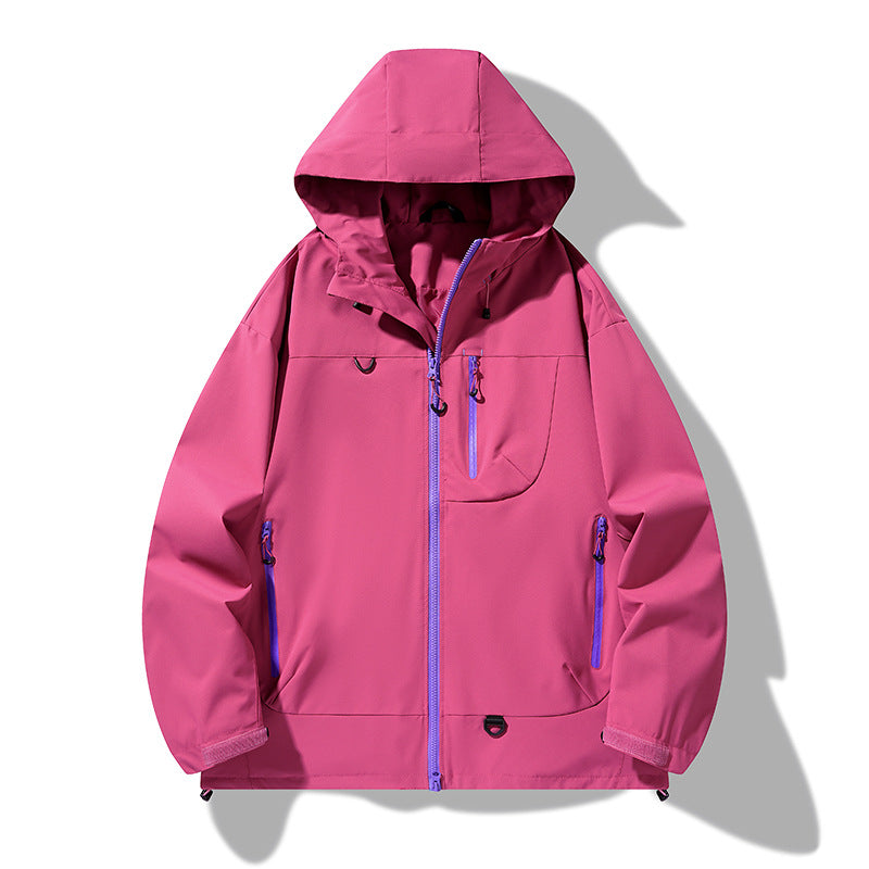 Herren Nano wasserdichte Softshell-Jacke mit geschweißten Nähten, versteckter Brusttasche und verstellbarem Saum – Taviero