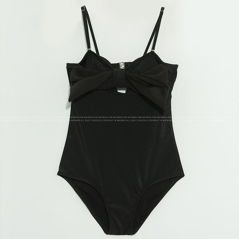 Damen Badeanzug mit elegantem Schleifendetail und komfortablem Schnitt Echo Archiv