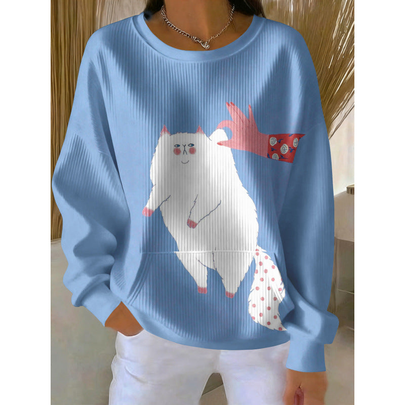 Damen Gemütlicher Pullover Echoarchiv