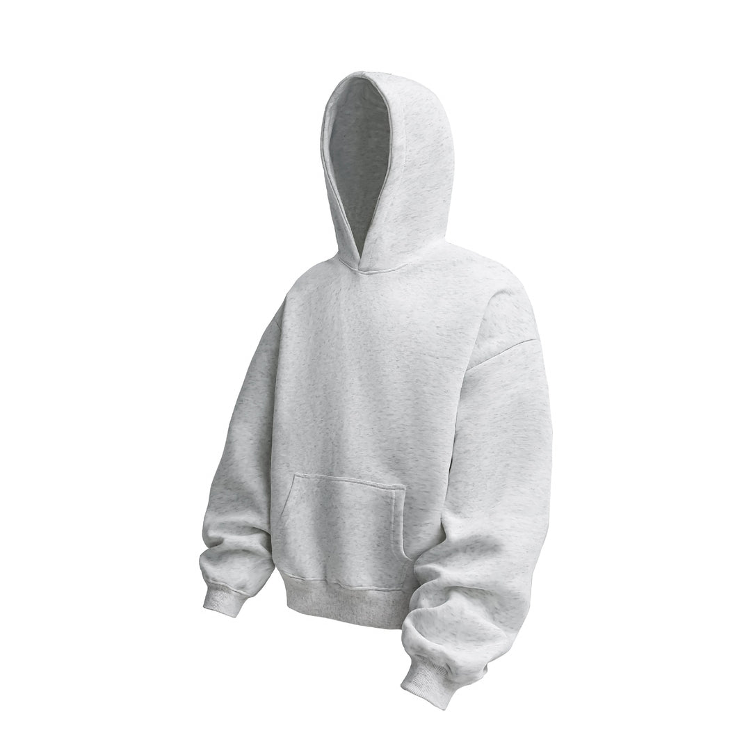 Unisex Oversize-Kapuzenpullover aus schwerer Fleecequalität mit Kängurutasche Echo Archiv