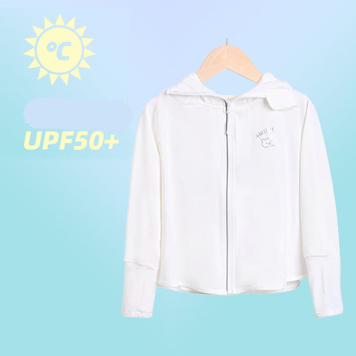 Damen Leichte UV-Schutzjacke mit Kapuze Echo Archiv