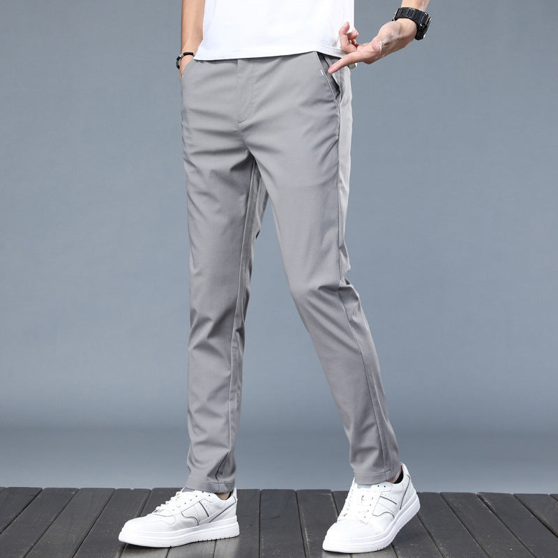 Herren bequeme Chino-Hosen mit leichtem Stretch-Material Echoarchiv