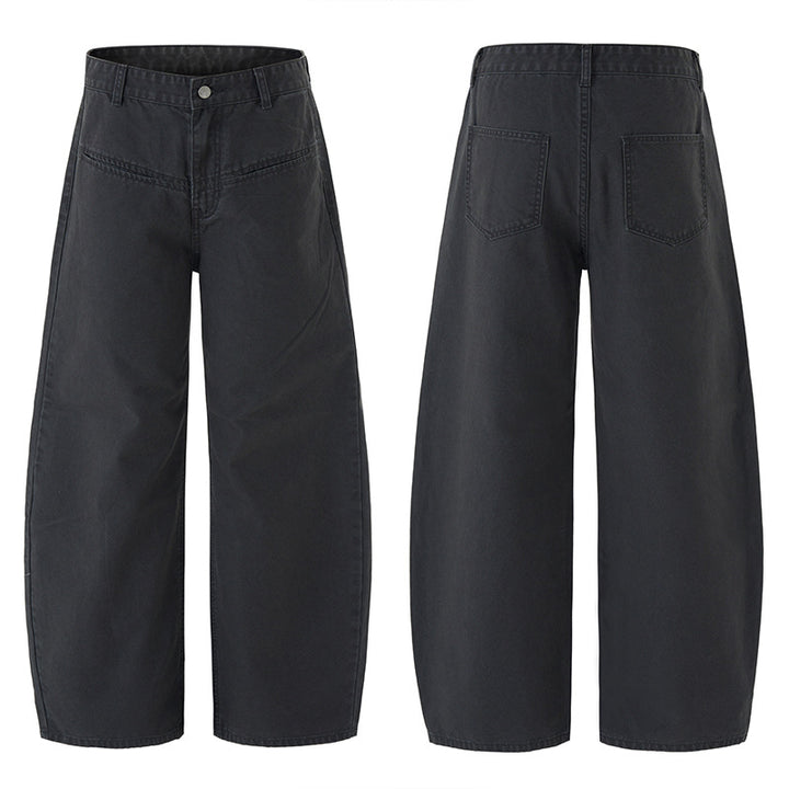 Herren Weitfallende Denimhose im Baggy‑Cut mit elastischem Bund Echo Archiv