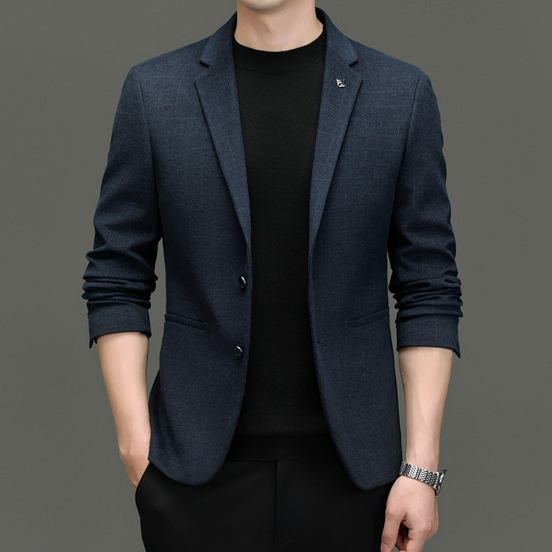 Herren eleganter Freizeitblazer mit modernen Akzenten Echoarchiv
