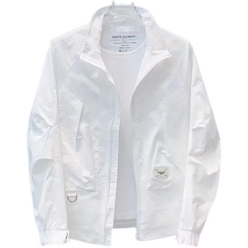 Unisex leichte Freizeitjacke mit funktionalen Taschen und sportlichem Schnitt Echoarchiv