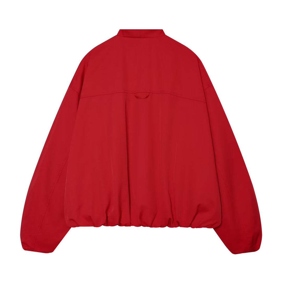 Damen Oversized Bomberjacke mit Schalkragen, Raglanärmeln und elastischem Saum Echo Archiv