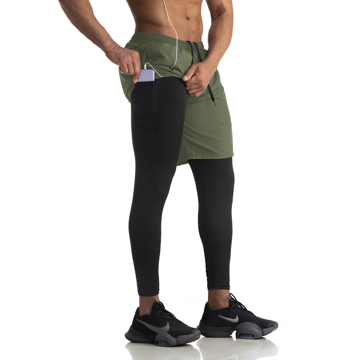 Herren Sportliche Kompressionsleggings Echoarchiv