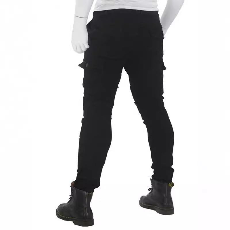 Damen Cargo-Jeans mit funktionalen Seitentaschen und modischem Design Echo Archiv