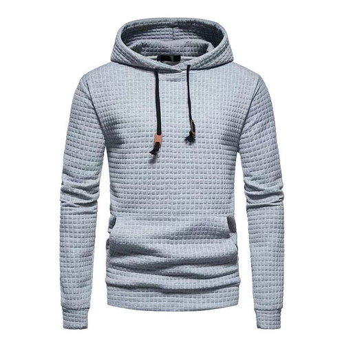 Herren komfortabler Hoodie mit strukturiertem Gewebe Echoarchiv