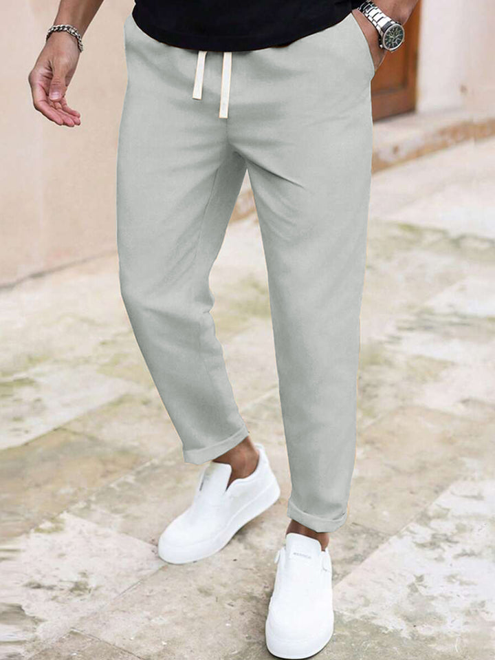 Herren Freizeithose mit elastischem Bund und praktischen Taschen Echoarchiv