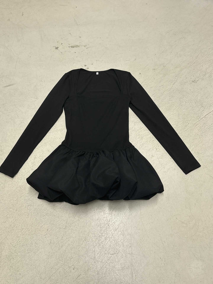 Damen nan figurbetonter Ballett-Body mit langem Arm und gerafftem Tulpenrock Echo Archiv