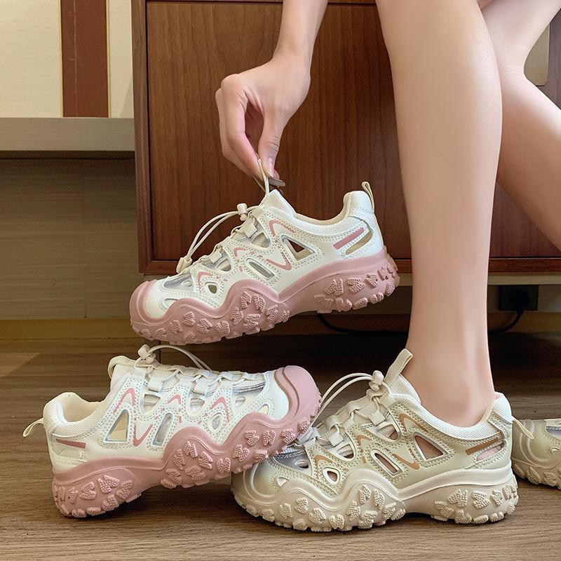 Damen Sportliche Sneakers mit rutschfester Sohle und atmungsaktivem Obermaterial Echo Archiv