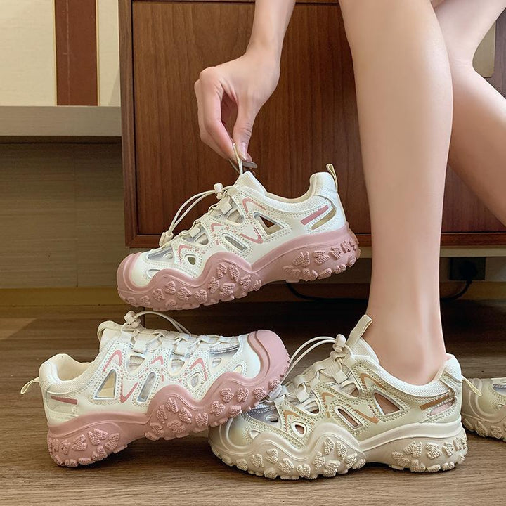Damen Sportliche Sneakers mit rutschfester Sohle und atmungsaktivem Obermaterial Echo Archiv