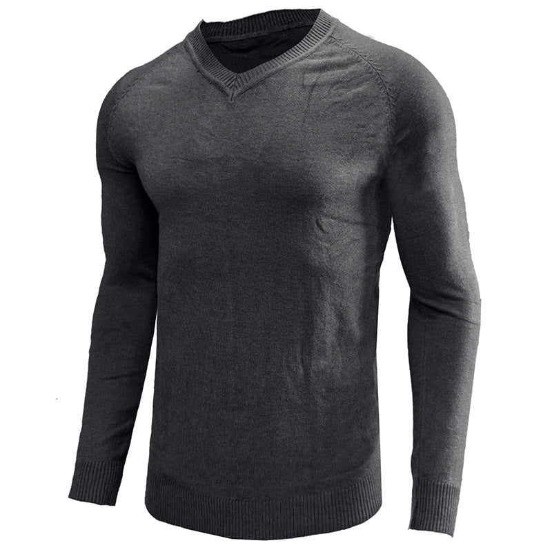 Herren modischer V-Ausschnitt Pullover aus hochwertigem Material Echoarchiv
