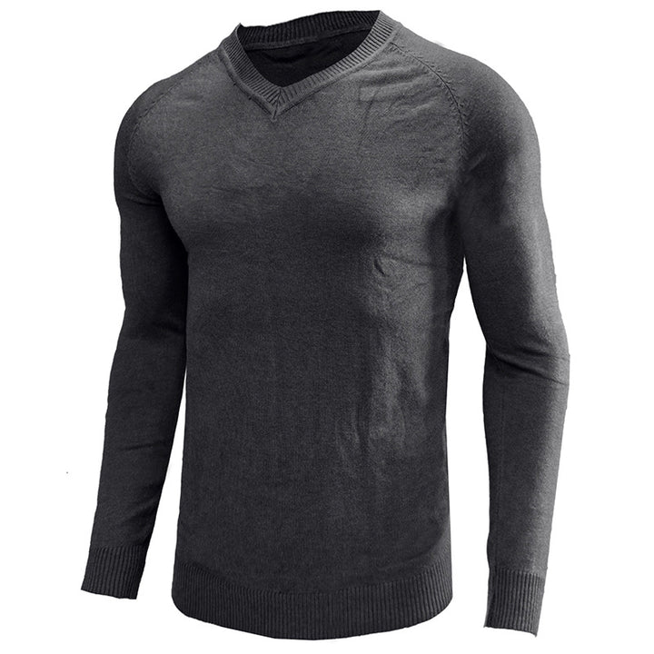 Herren modischer V-Ausschnitt Pullover aus hochwertigem Material Echoarchiv