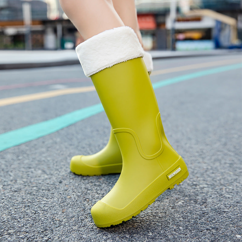 Herren Wasserdichte Vollgummi-Arbeitsstiefel mit verstärkter Zehenpartie und griffiger Profilsohle Echoarhiv