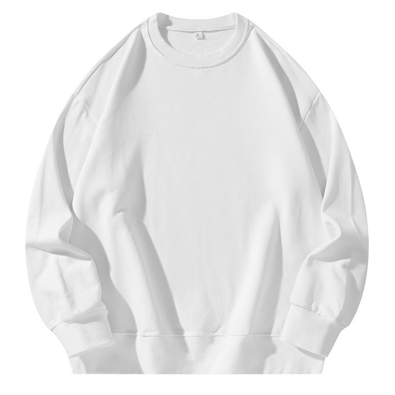 Unisex Oversize-Sweatshirt mit Rundhalsausschnitt, überschnittener Schulter und geripptem Saum Echoarchiv