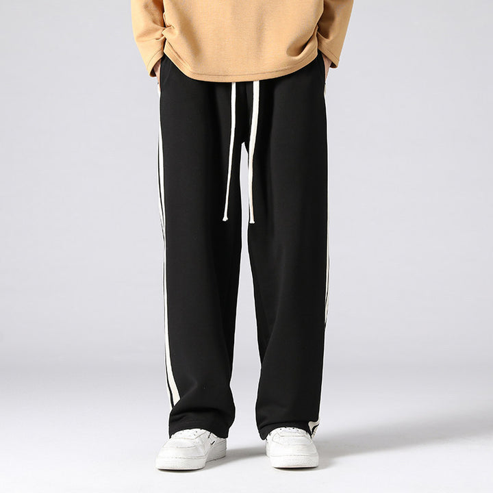 Herren Relaxed-Fit Lounge‑Hose mit markanten Seitenstreifen & verstellbarem Tunnelzug Echo Archiv