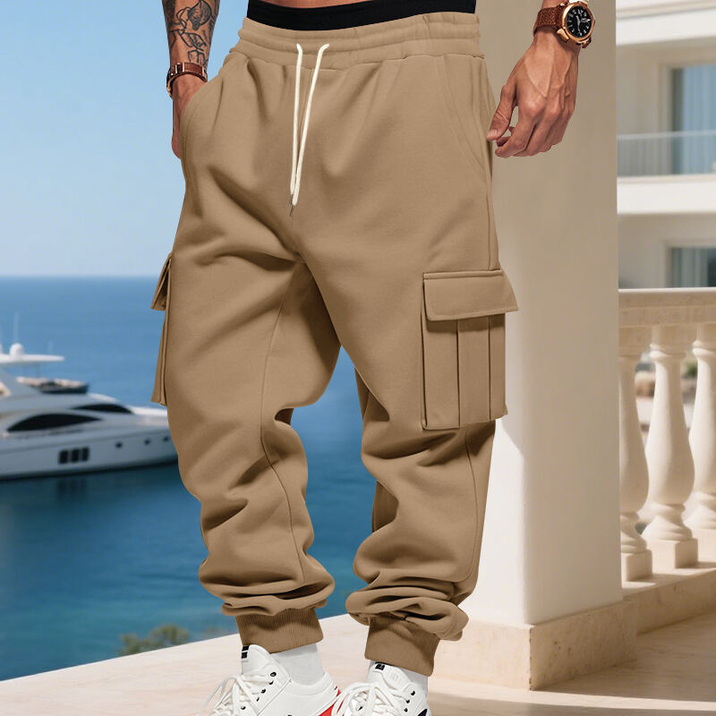 Herren Cargo-Jogginghose mit elastischem Bund und praktischen Seitentaschen Echoarchiv