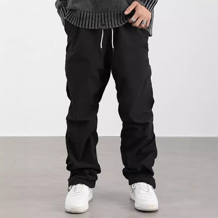 Herren lässige Cargo-Hose mit elastischem Bund und praktischen Taschen Echoarchiv