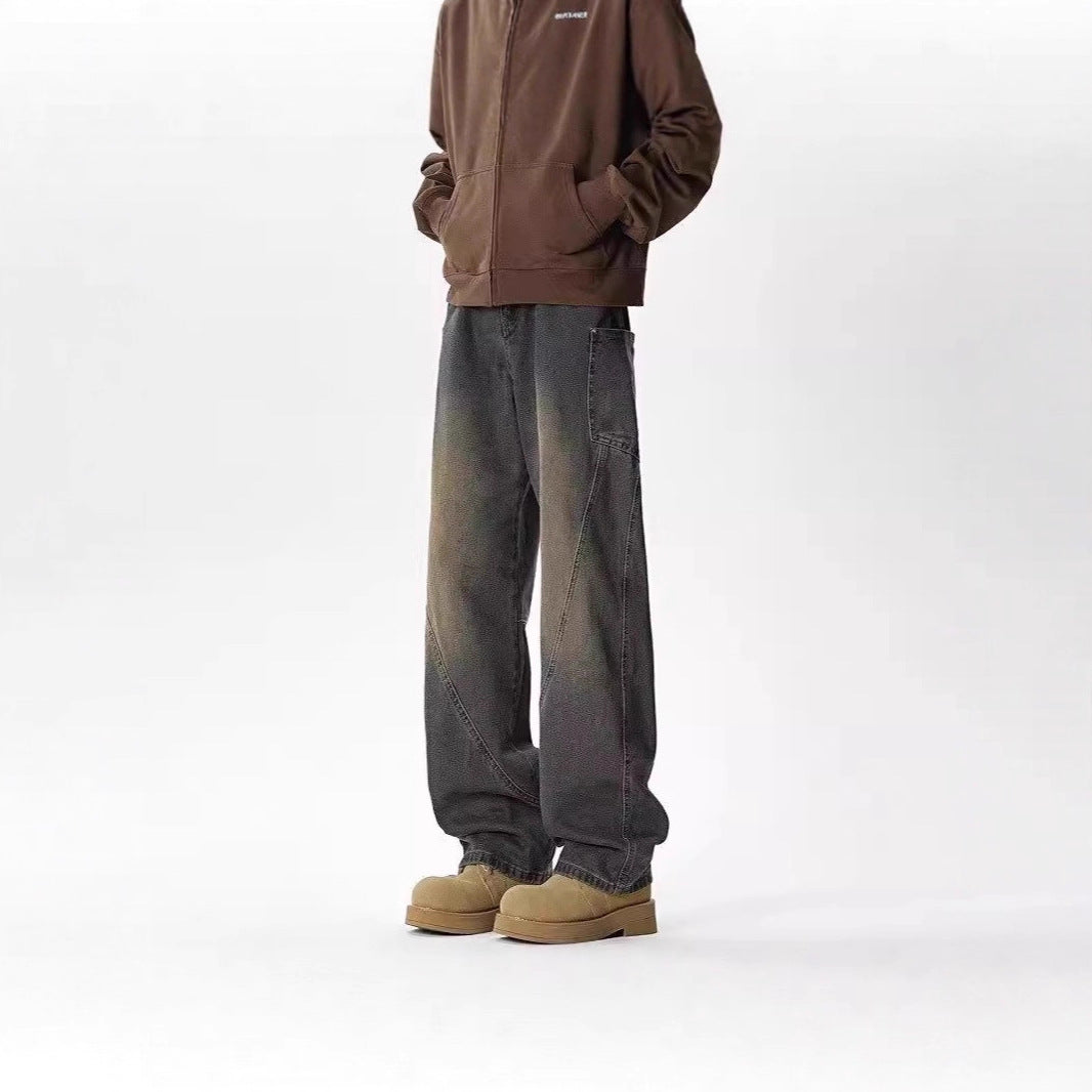Herren Weitgeschnittene Casual Jeans Echoarchiv
