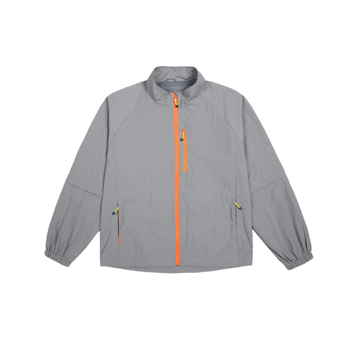 Herren leichte Ripstop-Überzugsjacke mit Stehkragen, Brusttasche und elastischen Bündchen Echoarchiv