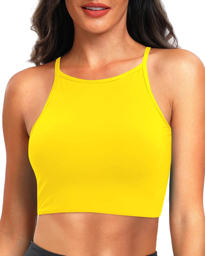Damen Sportliches Crop-Top Echo Archiv