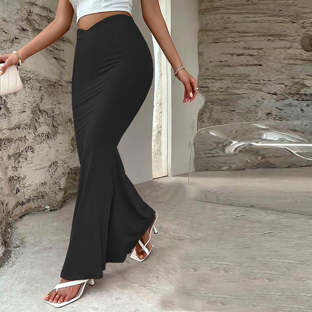 Damen figurbetontes Bleistiftkleid mit schwingendem Saum Echo Archiv