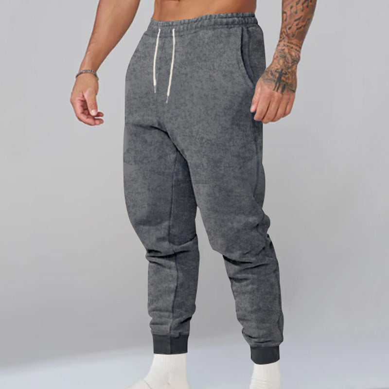Herren bequeme Sweatpants mit elastischem Bund und sportlichem Style Echoarchiv