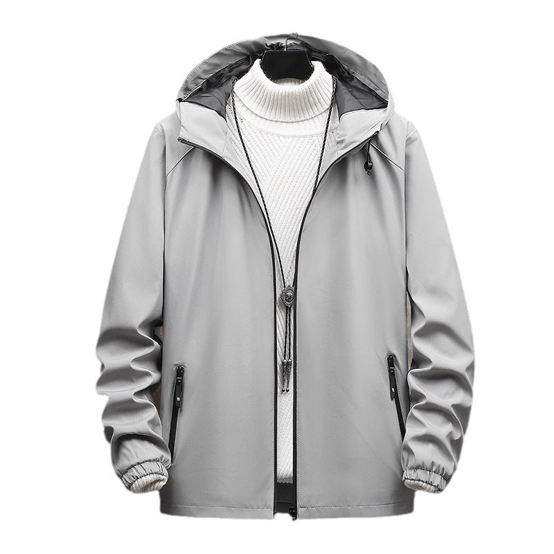 Herren Leichte Sportjacke mit Kapuze Echo Archiv