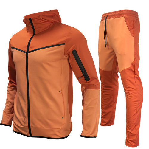 Herren Sportanzug mit atmungsaktivem Material und funktionalen Taschen Echoarchiv