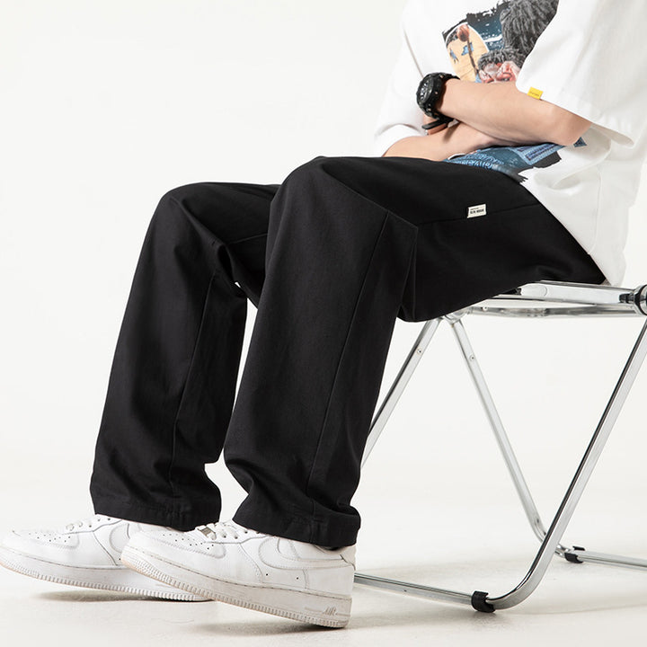 Herren lässige Freizeit-Hose mit lockerer Passform und praktischen Seitentaschen Echoarchiv