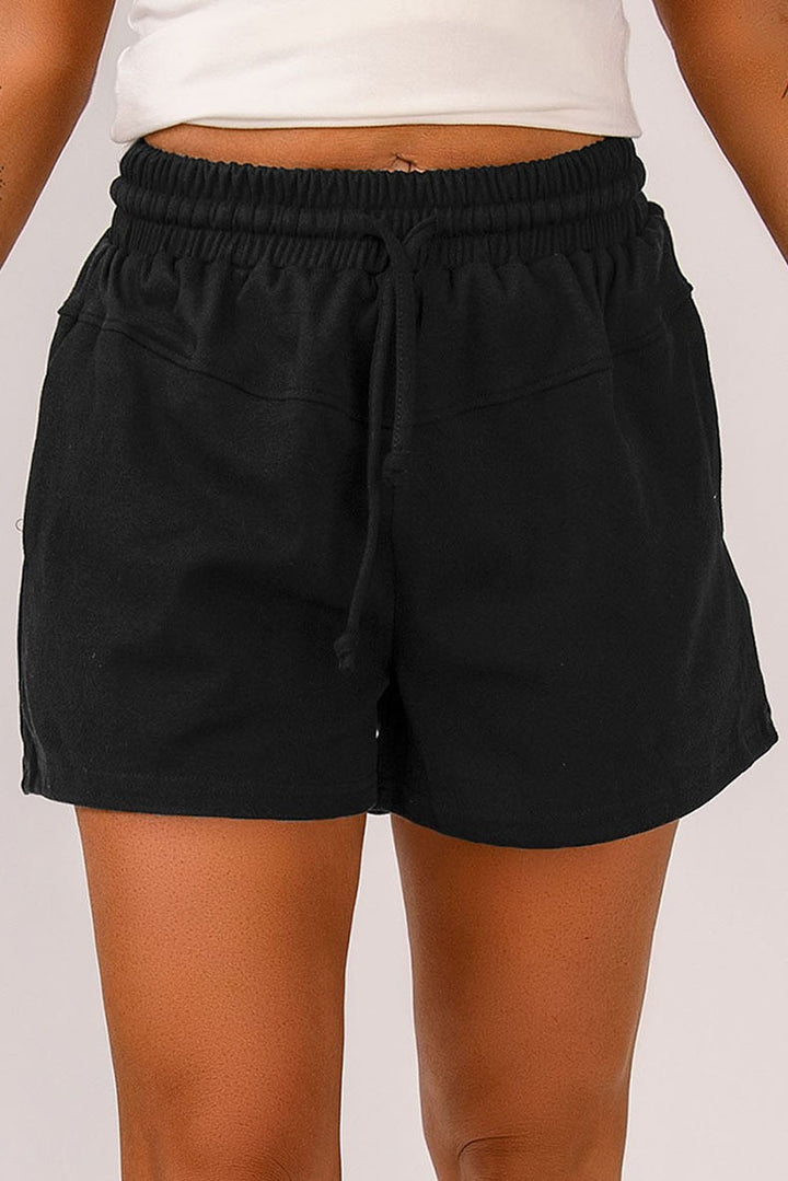 Damen lässige Sportshorts mit elastischem Bund und praktischen Seitentaschen Echo Archiv
