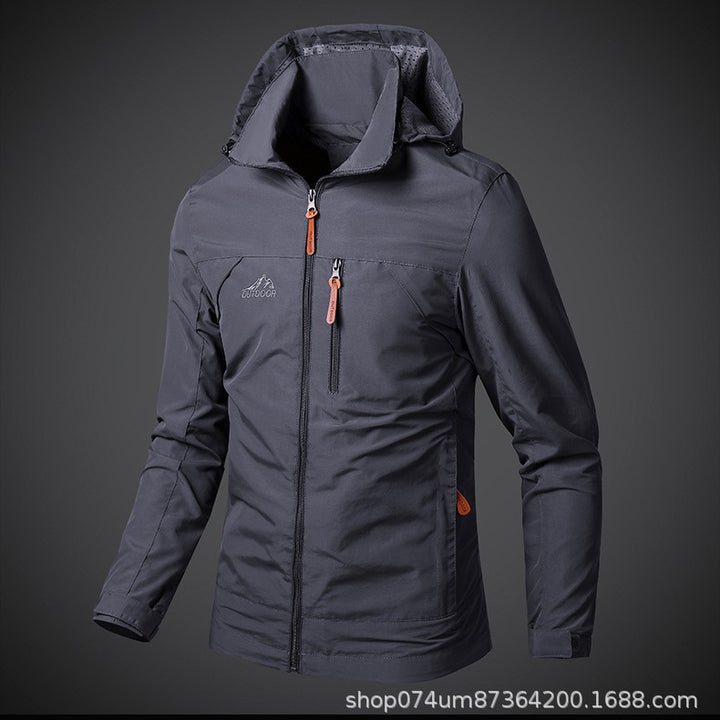 Herren Wetterfeste Outdoorjacke Echo Archiv