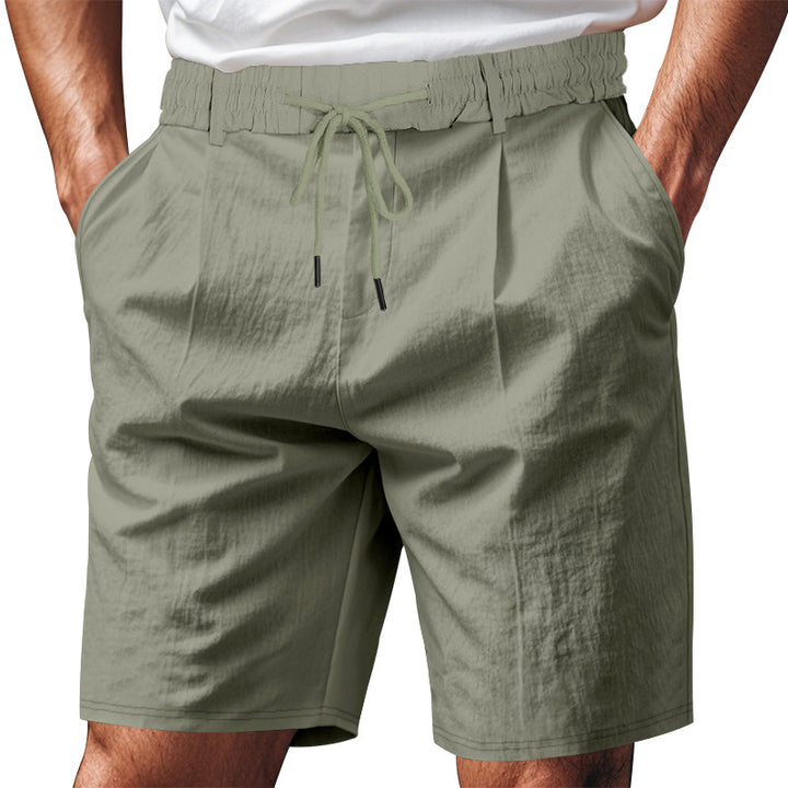 Herren lockere Shorts mit elastischem Bund und Kordelzug Echoarchiv