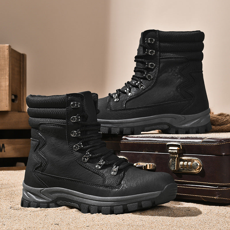 Damen Modische knöchelhohe Einsatz‑Stiefelette im Tactical‑Look mit griffiger Leichtprofilsohle Echo Archiv