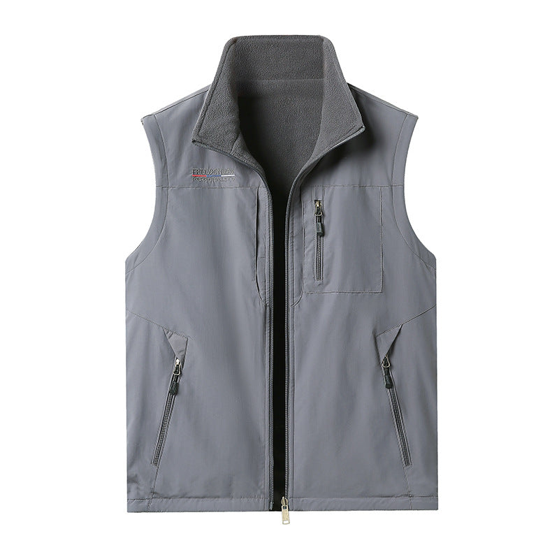 Herren Warmgefütterte Outdoor-Weste Echo Archiv