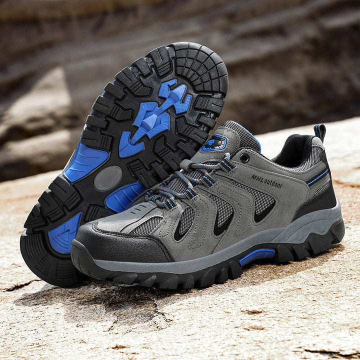 Herren nan urbaner Outdoor-Utility-Schnürschuh mit verstärkter Schutzkappe, atmungsaktiven Mesh-Einsätzen und griffiger Profilsohle Echo Archiv