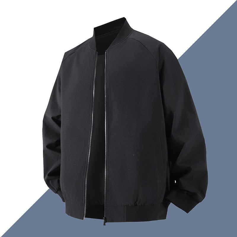 Herren Modische Bomberjacke mit elastischen Bündchen Echo Archiv