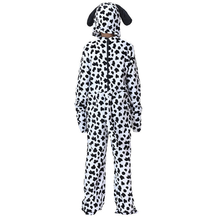 Mädchen Kuschelanzug im Hundedesign mit Ohren und Pfoten Echo Archiv